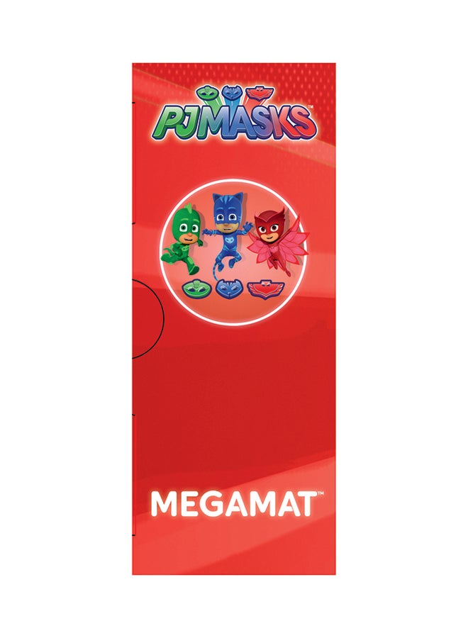 PJMASKS - Kids Felt Megamat With Vehicle 31.5x27.5inch - Image 1