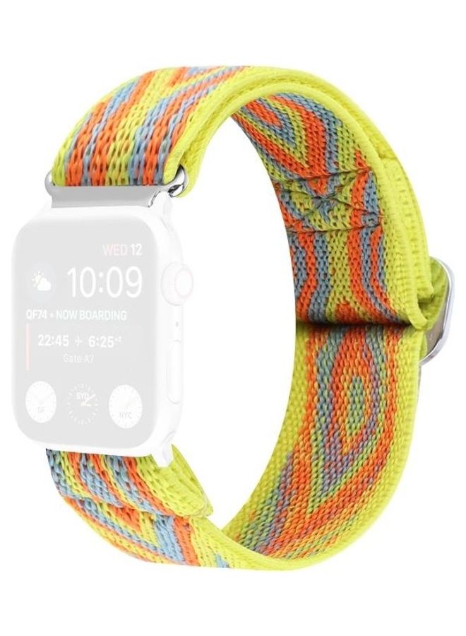 HuHa Replacement Watchband  For Apple Watch Series 7 41mm/6 & SE & 5 & 4 40mm/3 & 2 & 1 38mm Multicolour - Image 1