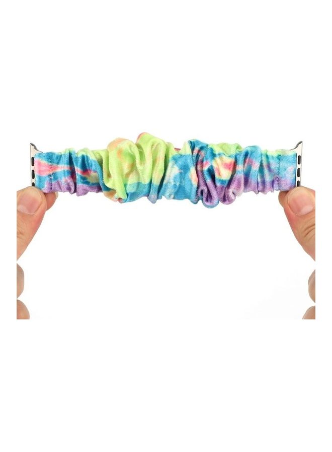 HuHa - Replacement Watchband  For Apple Watch Series 7 41mm/6 & SE & 5 & 4 40mm/3 & 2 & 1 38mm Multicolour - Image 1