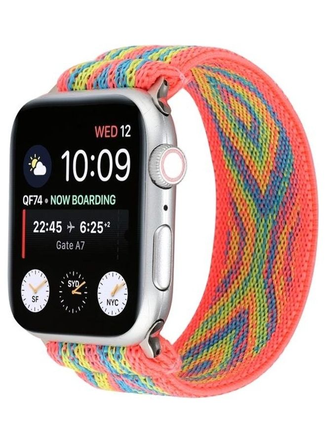 HuHa - Replacement Watchband  For Apple Watch Series 7 41mm/6 & SE & 5 & 4 40mm/3 & 2 & 1 38mm Multicolour - Image 1
