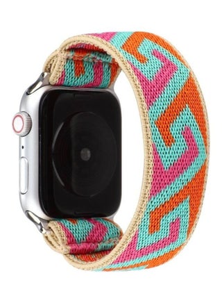 Replacement Watchband  For Apple Watch Series 7 41mm/6 & SE & 5 & 4 40mm/3 & 2 & 1 38mm Multicolour - v1634539894/N51415375A_1