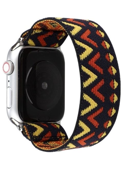 Replacement Watchband  For Apple Watch Series 7 45mm/6 & SE & 5 & 4 44mm/3 & 2 & 1 42mm Multicolour