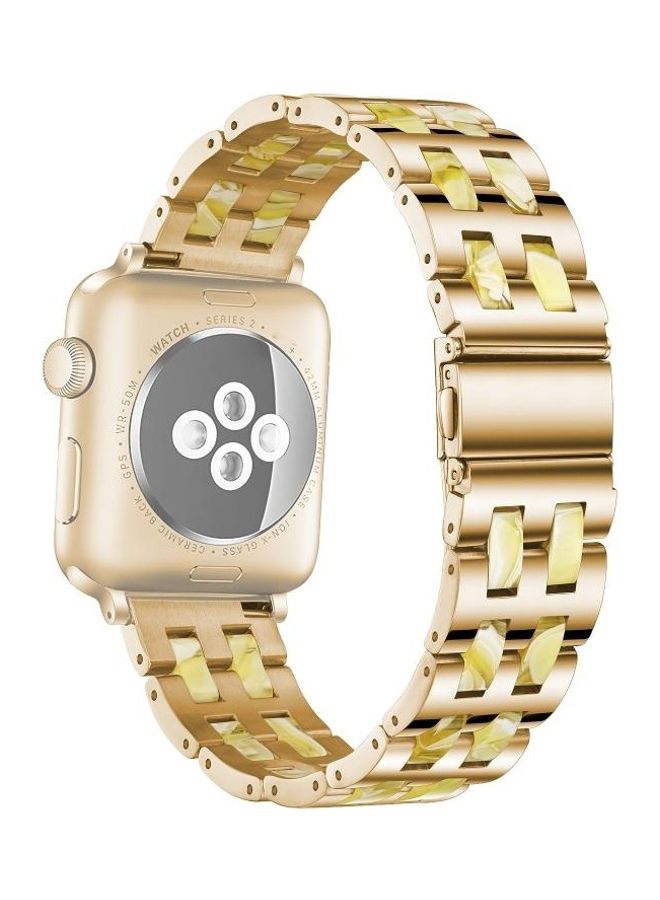 HuHa Watch Wrist Strap For Apple Watch Series 7 41mm/6 & SE & 5 & 4 40mm/3 & 2 & 1 38mm Beeswax - Image 1