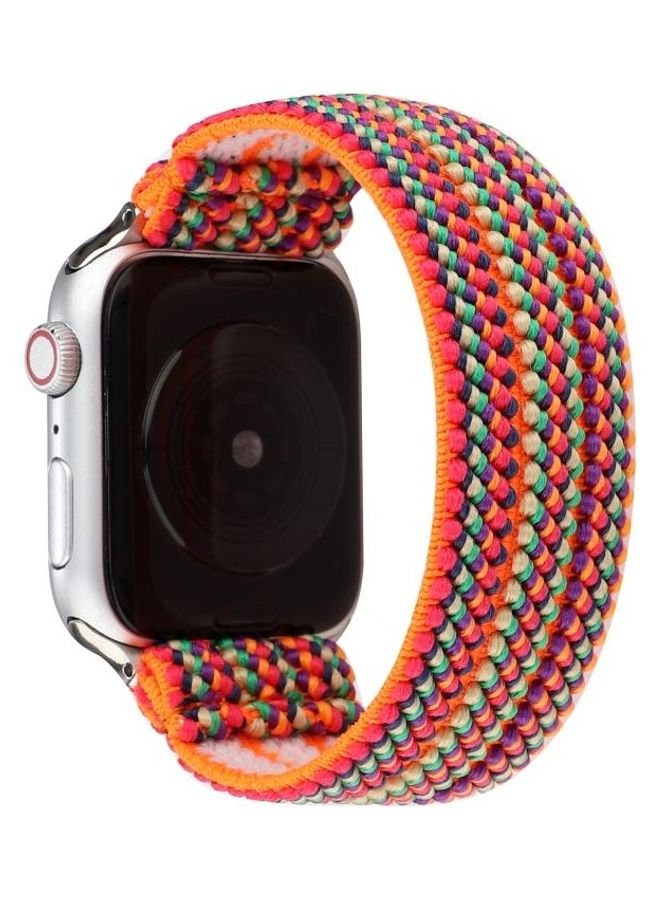 HuHa Nylon Replacement Strap Watchband For Apple Watch Series 1/2/3/4/5/6/7/SE 38-40-41mm Multicolour - Image 1
