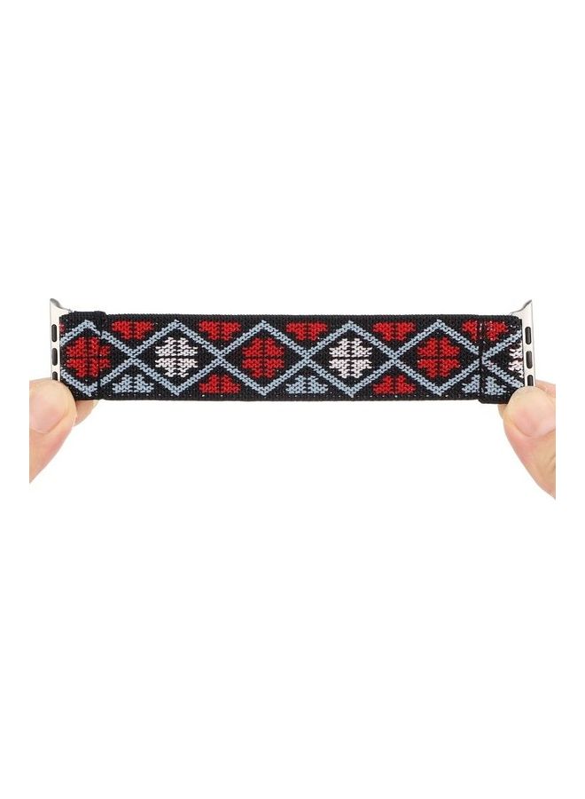 HuHa - Replacement Strap Watchband For Apple Watch Series 7 41mm/6 & SE & 5 & 4 40mm/3 & 2 & 1 38mm Multicolour - Image 1