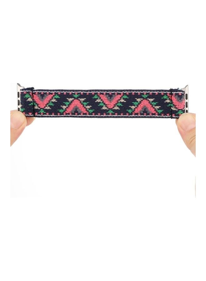 HuHa - Replacement Watchband  For Apple Watch Series 7 41mm/6 & SE & 5 & 4 40mm/3 & 2 & 1 38mm Multicolour - Image 1