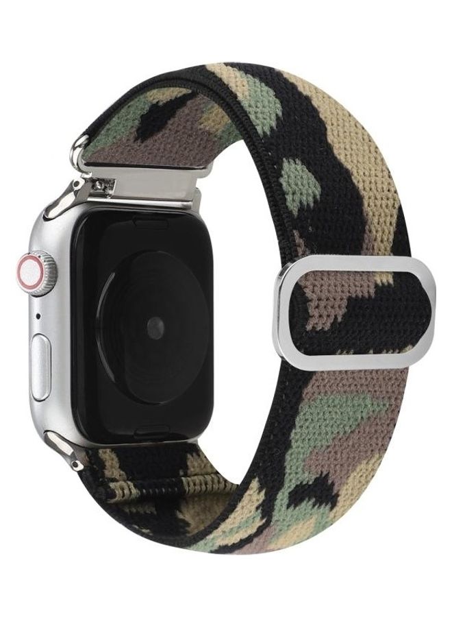 HuHa - Replacement Watchband  For Apple Watch Series 7 45mm/6 & SE & 5 & 4 44mm/3 & 2 & 1 42mm Multicolour - Image 1