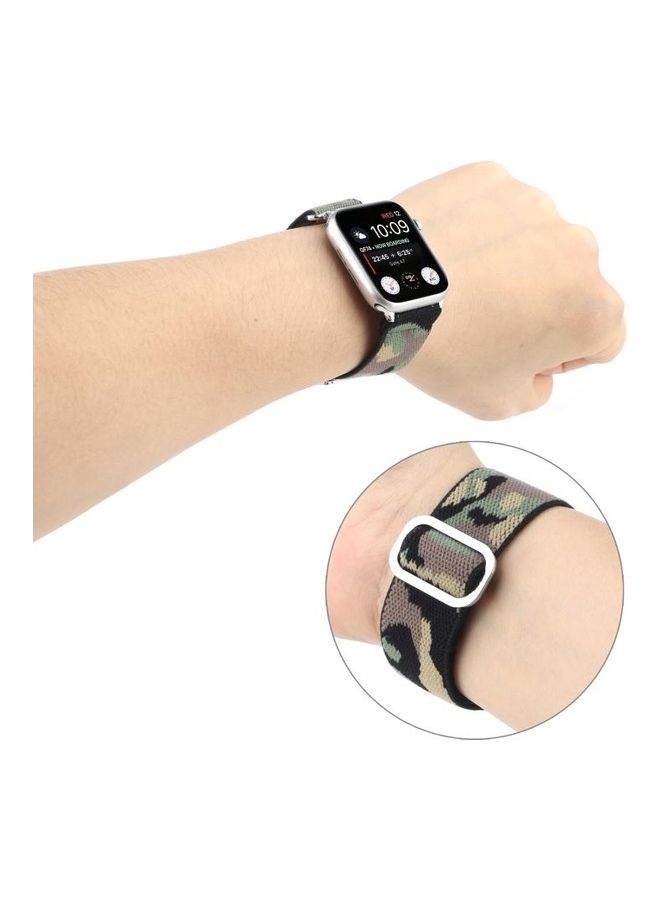 HuHa - Replacement Watchband  For Apple Watch Series 7 45mm/6 & SE & 5 & 4 44mm/3 & 2 & 1 42mm Multicolour - Image 1