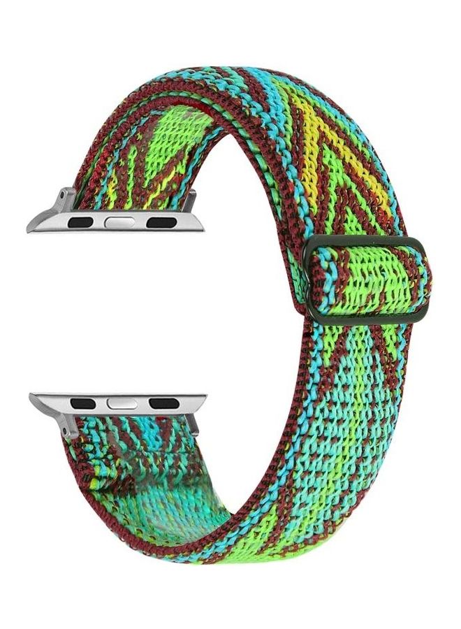 Elastic Watch Strap For Apple Watch Series 7 41mm/6 & SE & 5 & 4 40mm/3 & 2 & 1 38mm Multicolour