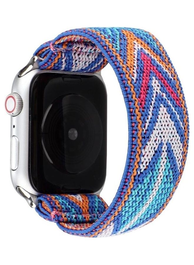 HuHa Replacement Watchband For Apple Watch Series 7 45mm/6 & SE & 5 & 4 44mm/3 & 2 & 1 42mm Multicolour - Image 1