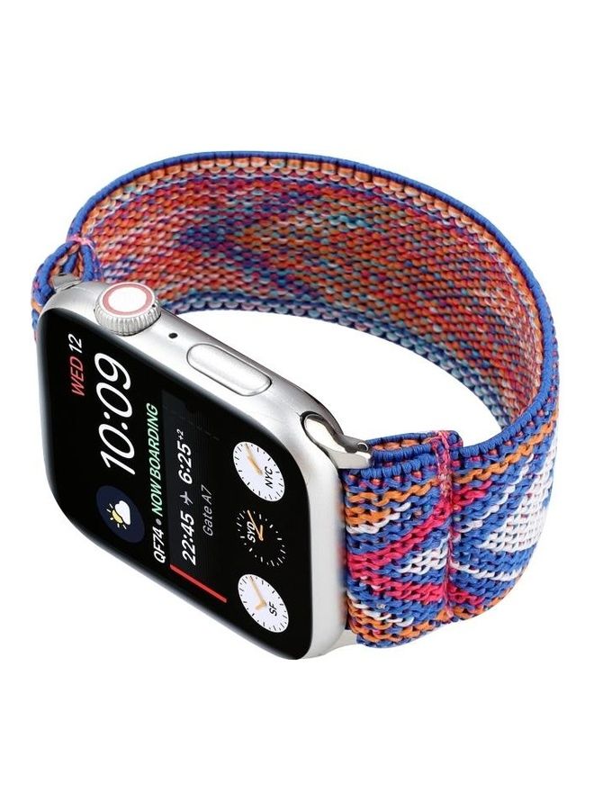 HuHa Replacement Watchband For Apple Watch Series 7 45mm/6 & SE & 5 & 4 44mm/3 & 2 & 1 42mm Multicolour - Image 3