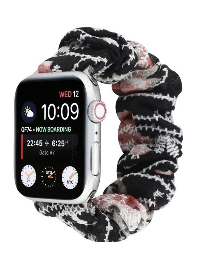 HuHa - Replacement Strap Watchband  For Apple Watch Series 7 41mm/6 & SE & 5 & 4 40mm/3 & 2 & 1 38mm Multicolour - Image 1