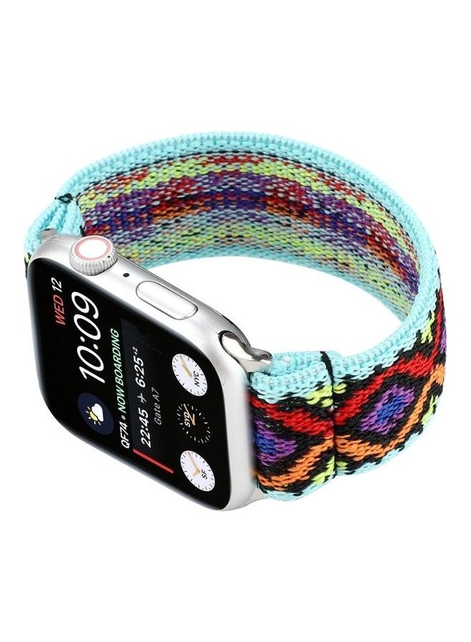 HuHa Replacement Strap Watchband For Apple Watch Series 7 41mm/6 & SE & 5 & 4 40mm/3 & 2 & 1 38mm Multicolour - Image 3