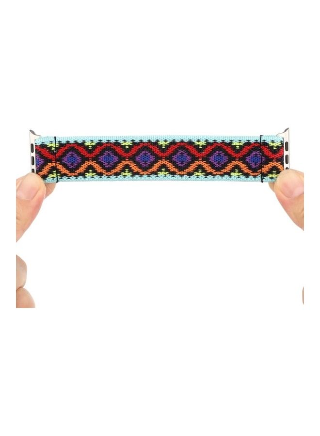 HuHa Replacement Strap Watchband For Apple Watch Series 7 41mm/6 & SE & 5 & 4 40mm/3 & 2 & 1 38mm Multicolour - Image 5