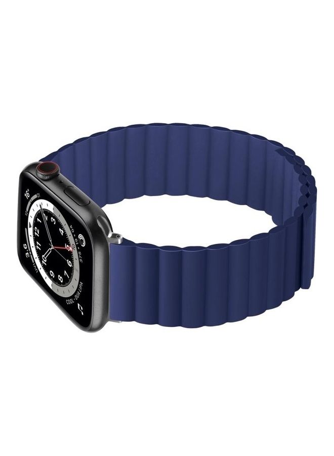 هوها سوار بديل لساعة أبل ووتش سيريس 7 مقاس 41 مم، وسيريس 6/SE /5 /4 مقاس 40 مم، وسيريس 3 /2 /1 مقاس 38 مم أزرق - Image 3
