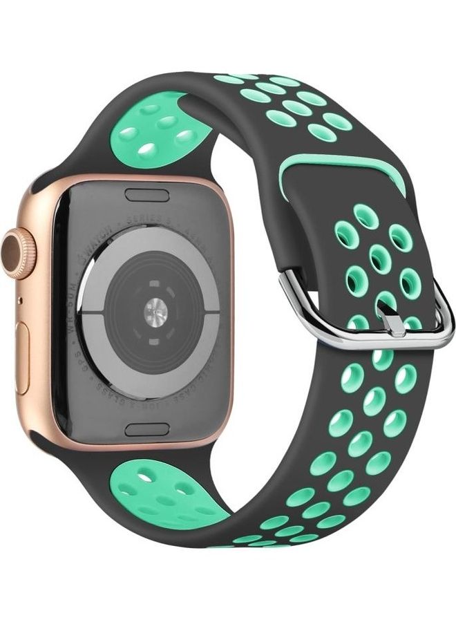 HuHa Replacement Watchband For Apple Watch Series 7/6/5/4/3/2/1/SE 38/40/41mm Grey - Image 1