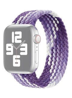 Ethnic Replacement Watchband for Apple Watch Series 1/2/3/4/5/6/7/SE 38/40/41mm Grape Purple
