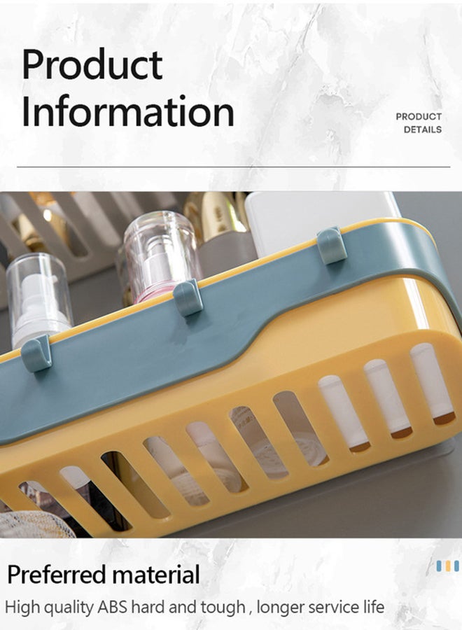 فاشون هوم رف تخزين متعدد الوظائف يثبت على الحائط متعدد الألوان 30x10x6سم - Image 5