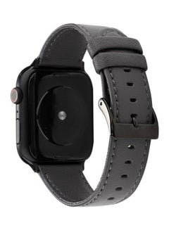 Ethnic Replacement Watchband For Apple Watch Series 1/2/3/4/5/6/7/SE 38-40-41mm Grey