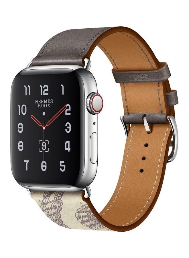 HuHa Ethnic Replacement Watchband For Apple Watch Series 1/2/3/4/5/6/7/SE 38/40/41mm Grey - Image 3