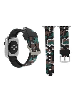 Ethnic Replacement Watchband For Apple Watch 1/2/3 38mm White