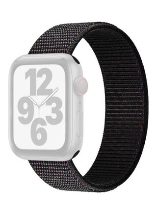 Replacement Watchband For Apple Watch Series 7 45mm/6 & SE & 5 & 4 44mm/3 & 2 & 1 42mm Black - v1634541626/N51416216A_1
