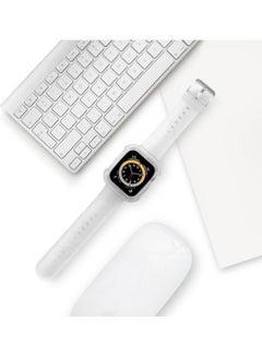 HuHa Ethnic Replacement Watchband for Apple Watch Series 1/2/3/4/5/6/7/SE 42/44/45mm Transparent  - Image 5