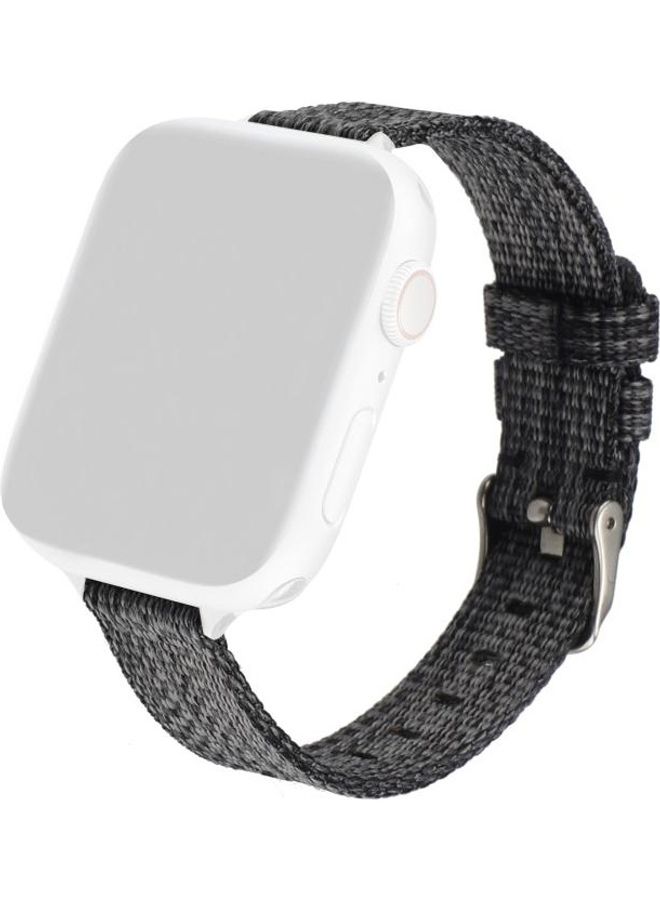 HuHa Replacement Watchband For Apple Watch Series 7/6/5/4/3/2/1/SE 42/44/45mm Grey - Image 1