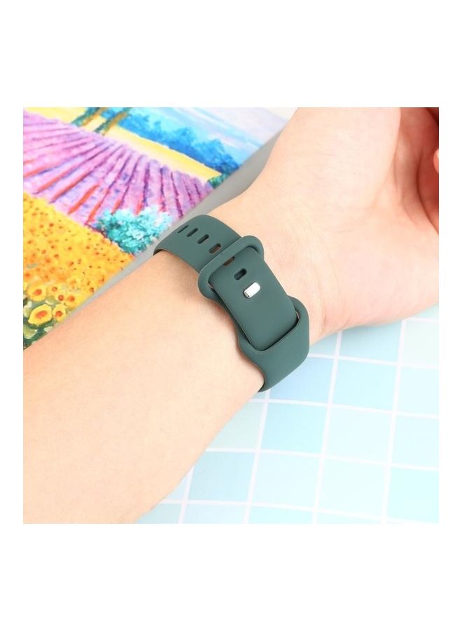 HuHa Double Wear Rivets Replacement Watchbands For Series 7/6/5/4/3/2/1/SE 38/40/41mm Olive Green - Image 5