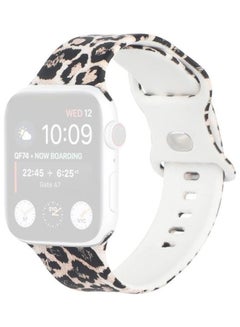 HuHa 8-Buckle Printed Replacement Strap Watchband For Apple Watch Series 7/6/SE/5/4/3/2/1 41/40/38mm Multicolour  - Image 1