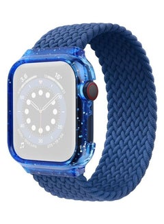 Watchband For Apple Watch Series 7 6 & SE & 5 & 4  3 & 2 & 1 Cold Sea Blue