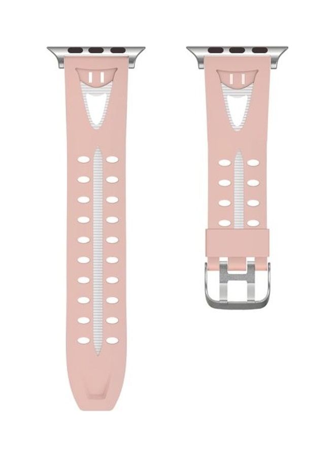 HuHa Ethnic Replacement Watchband For Apple Watch 1/2/3 38mm Pink - Image 2