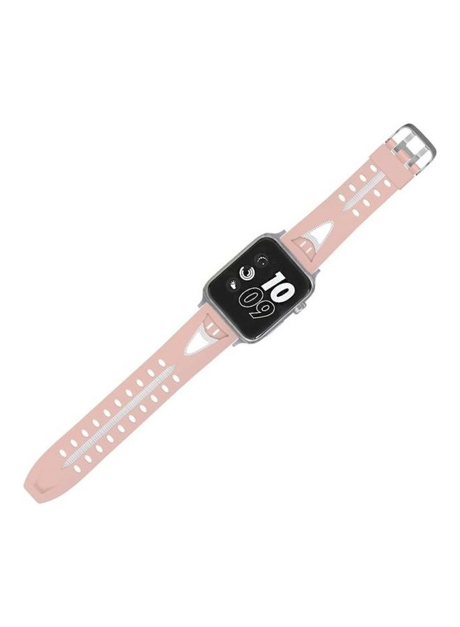 HuHa Ethnic Replacement Watchband For Apple Watch 1/2/3 38mm Pink - Image 5