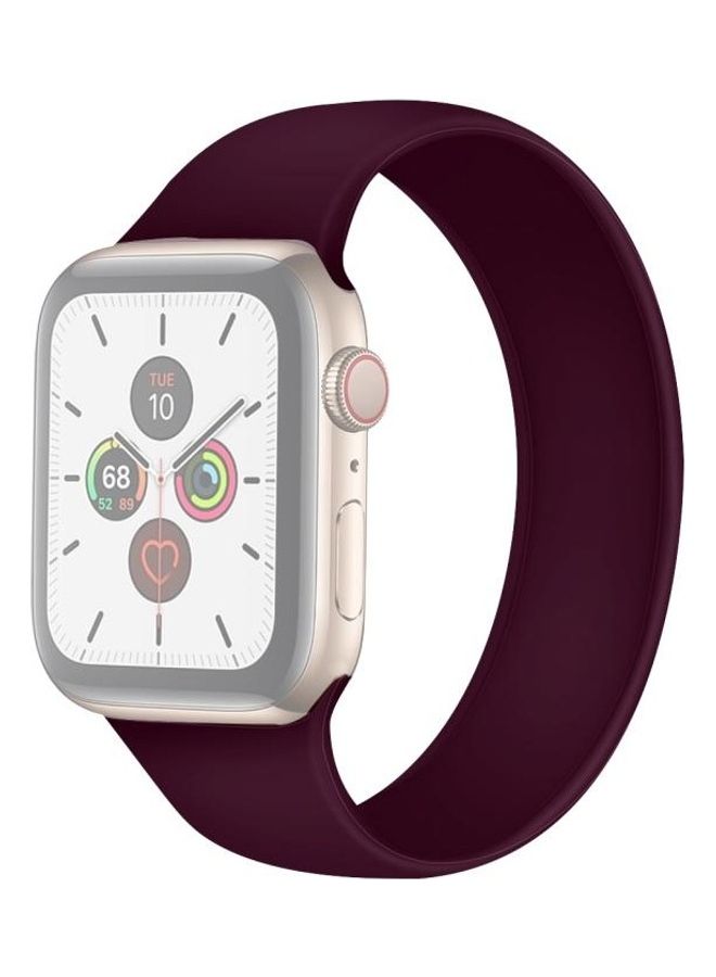 HuHa Ethnic Replacement Watchband For Apple Watch Series 1/2/3/4/5/6/7/SE 38/40/41mm Purple - Image 1