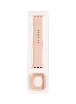 Silicone Replacement Strap Case with Screen Protector For Apple Watch Series 7/6/5/4 SE  40/41mm Pink - v1634542724/N51421338A_1
