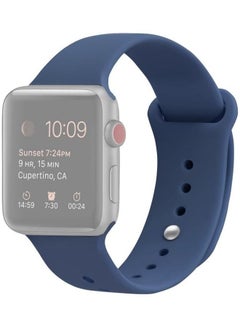 Replacement Watchband For Apple Watch Series 7/6/5/4/3/2/1/SE 42/44/45mm Sea Blue