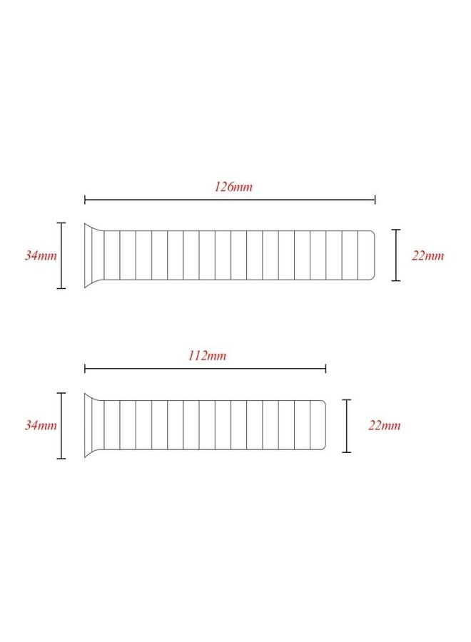 HuHa Magnetic Camouflage Silicone Replacement Strap Watchband for Apple Watch Series 7/6/SE/5/4/3/2/1 42- 44mm Leopard - Image 4