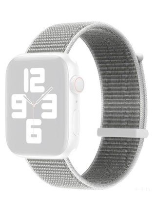 Hook and Loop Fastener Dual Section Replacement Watchband for Apple Watch Series 7/6/SE/5/4/3/2/1 42/44/45mm Seashell - v1634542869/N51421536A_1