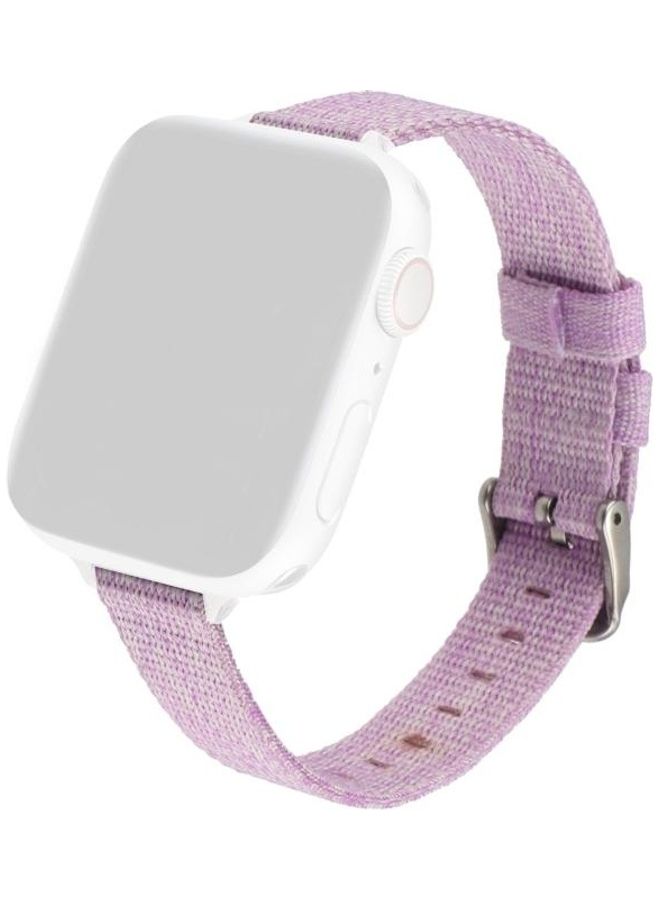HuHa Replacement Watchband For Apple Watch Series 7/6/5/4/3/2/1/SE 38/40/41mm Purple