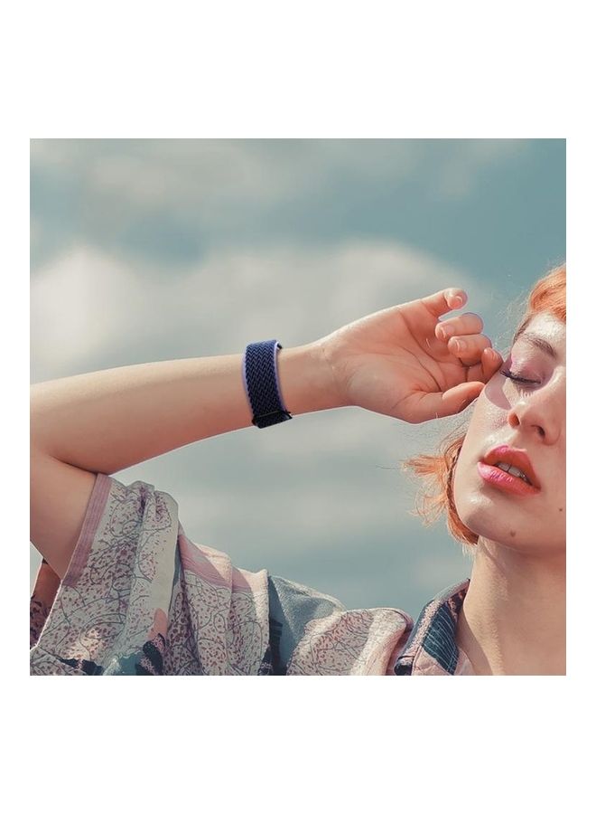 HuHa Replacement Watchband For Apple Watch Series 7/6/5/4/3/2/1/SE 42/44/45mm Blue - Image 5