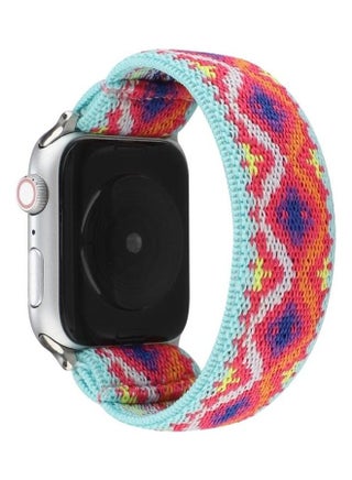Replacement Watchband  For Apple Watch Series 7 41mm/6 & SE & 5 & 4 40mm/3 & 2 & 1 38mm Multicolour - v1634543687/N51415473A_1