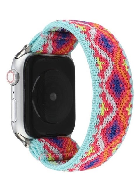 Replacement Watchband  For Apple Watch Series 7 41mm/6 & SE & 5 & 4 40mm/3 & 2 & 1 38mm Multicolour