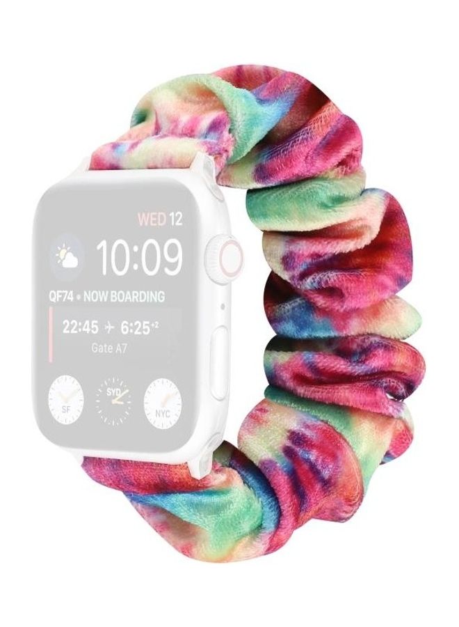 HuHa - Replacement Watchband  For Apple Watch Series 7 41mm/6 & SE & 5 & 4 40mm/3 & 2 & 1 38mm Multicolour - Image 1