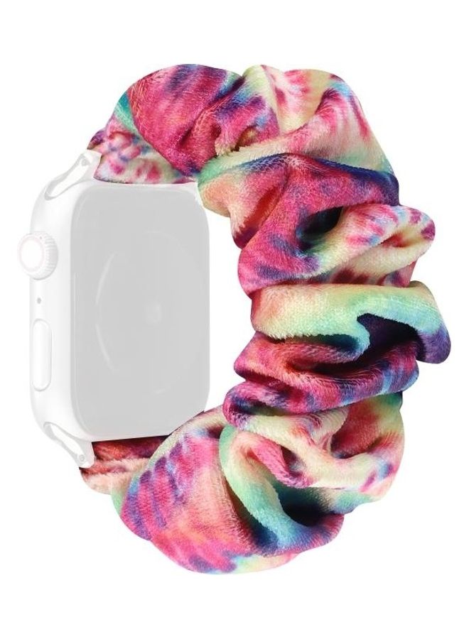 HuHa - Replacement Watchband  For Apple Watch Series 7 41mm/6 & SE & 5 & 4 40mm/3 & 2 & 1 38mm Multicolour - Image 1