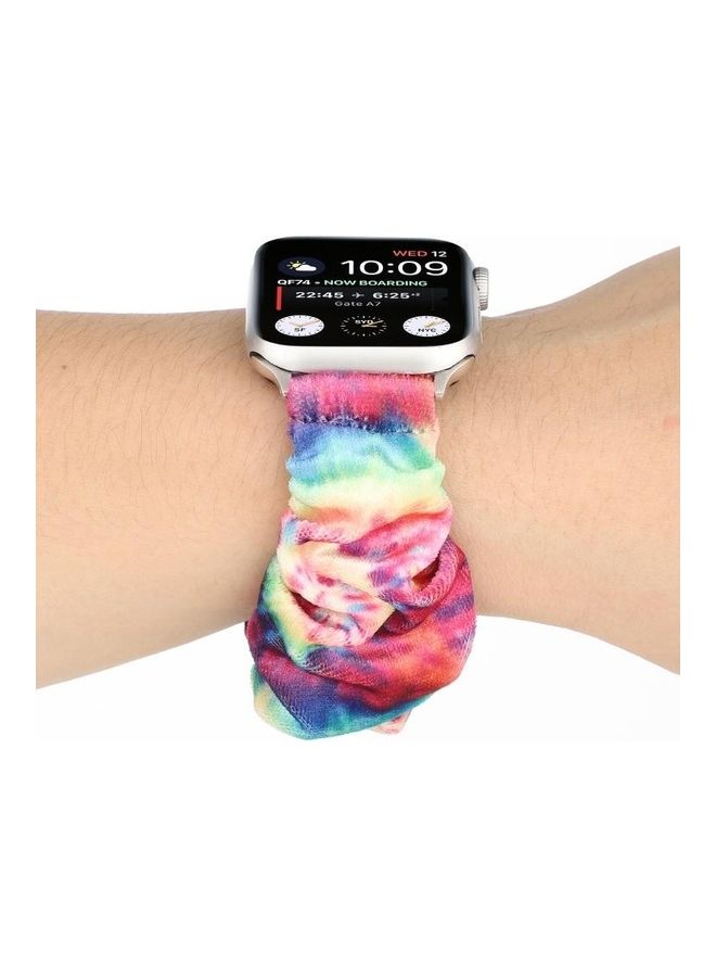 HuHa - Replacement Watchband  For Apple Watch Series 7 41mm/6 & SE & 5 & 4 40mm/3 & 2 & 1 38mm Multicolour - Image 1