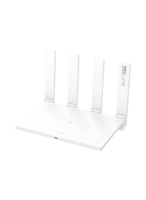 WiFi AX3 Pro WS7200 Wi-Fi 6 Plus Quad Core Router White