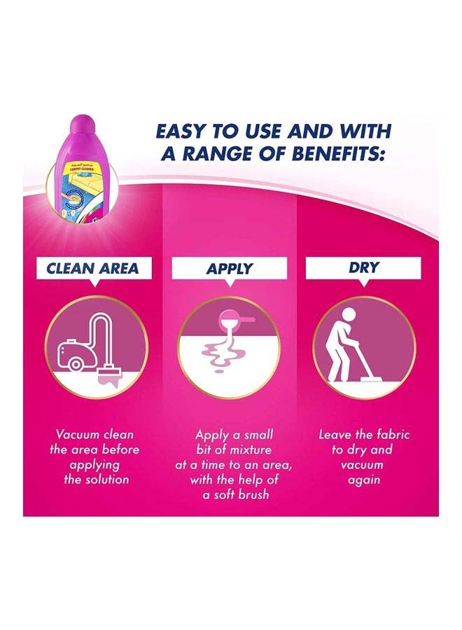 Vanish Stain Remover Carpet Cleaner Shampoo Pack Of 2 Pink 2x850ml  - Image 5