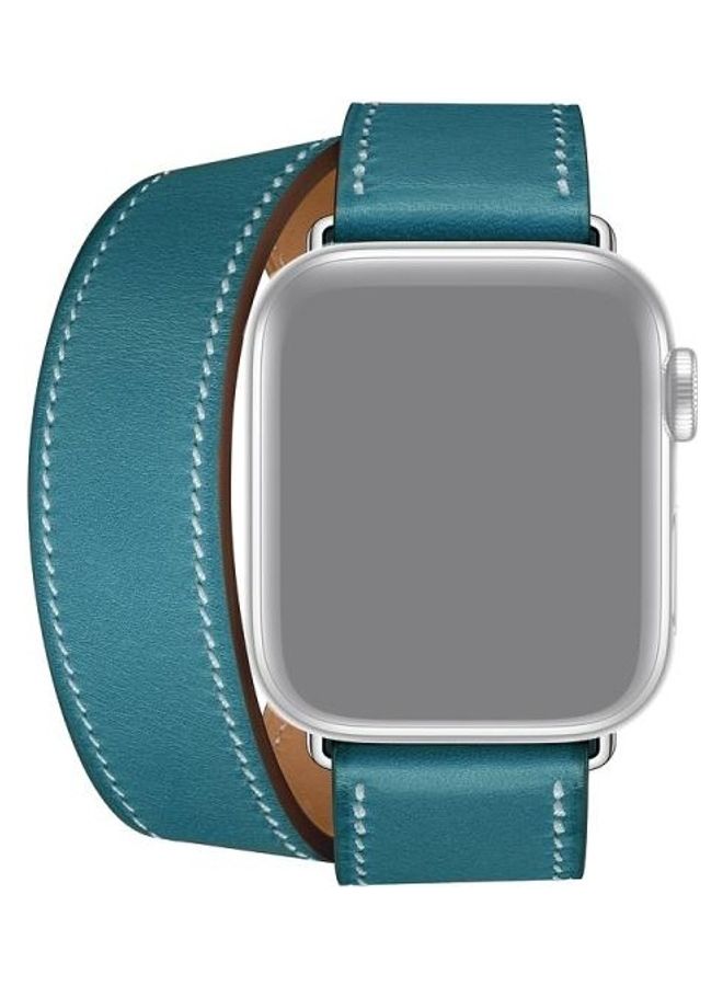 HuHa Replacement Band For Apple Watch Series 7 41mm/6 & SE & 5 & 4 40mm/3 & 2 & 1 38mm Blue