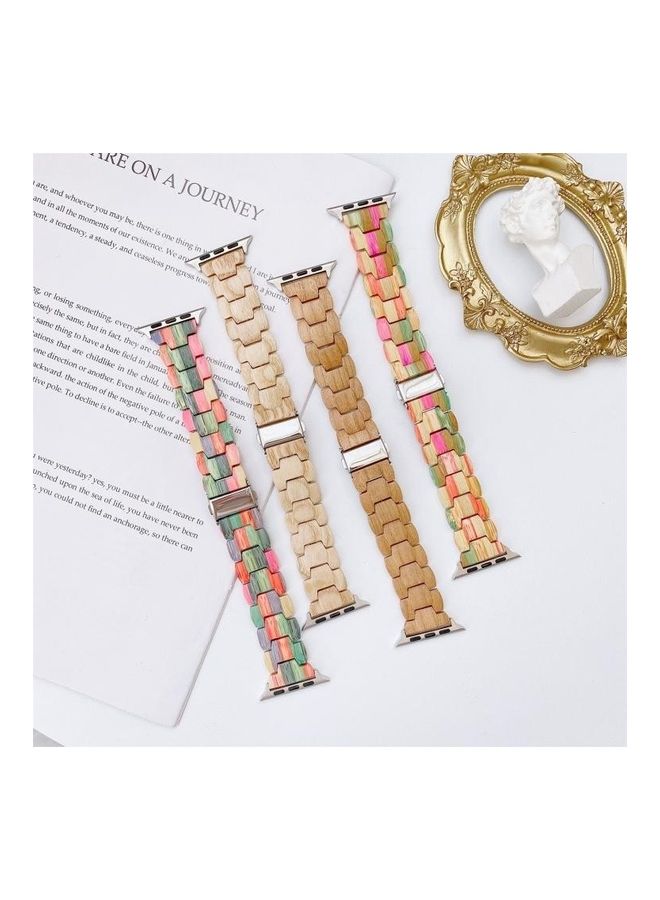 HuHa - Replacement Watchband For Apple Watch Series 7/6/5/4/3/2/1/SE 38/40/41mm Multicolour - Image 1