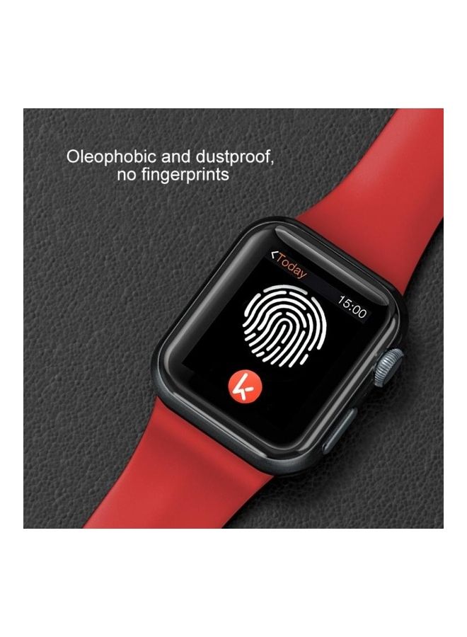 HuHa - Watchband For Apple Watch Series 7 45mm/6 & SE & 5 & 4 44mm/3 & 2 & 1 42mm Black - Image 1